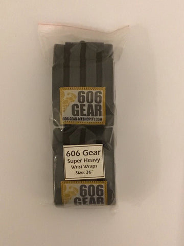 606 Gear Super Heavy Wrist Wraps Size: 36”